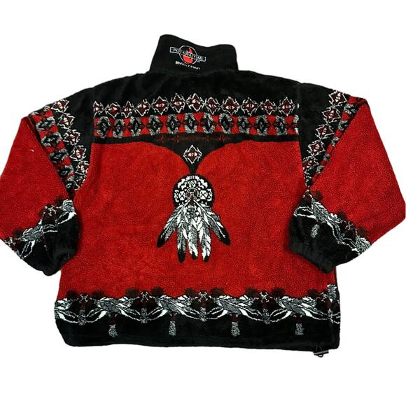 Stylish Red and Black Women's Jacket - Picture 8 of 8